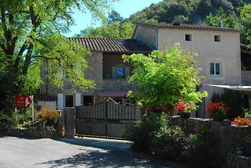 Le Mas De La Colombe Grospierres Exterior photo